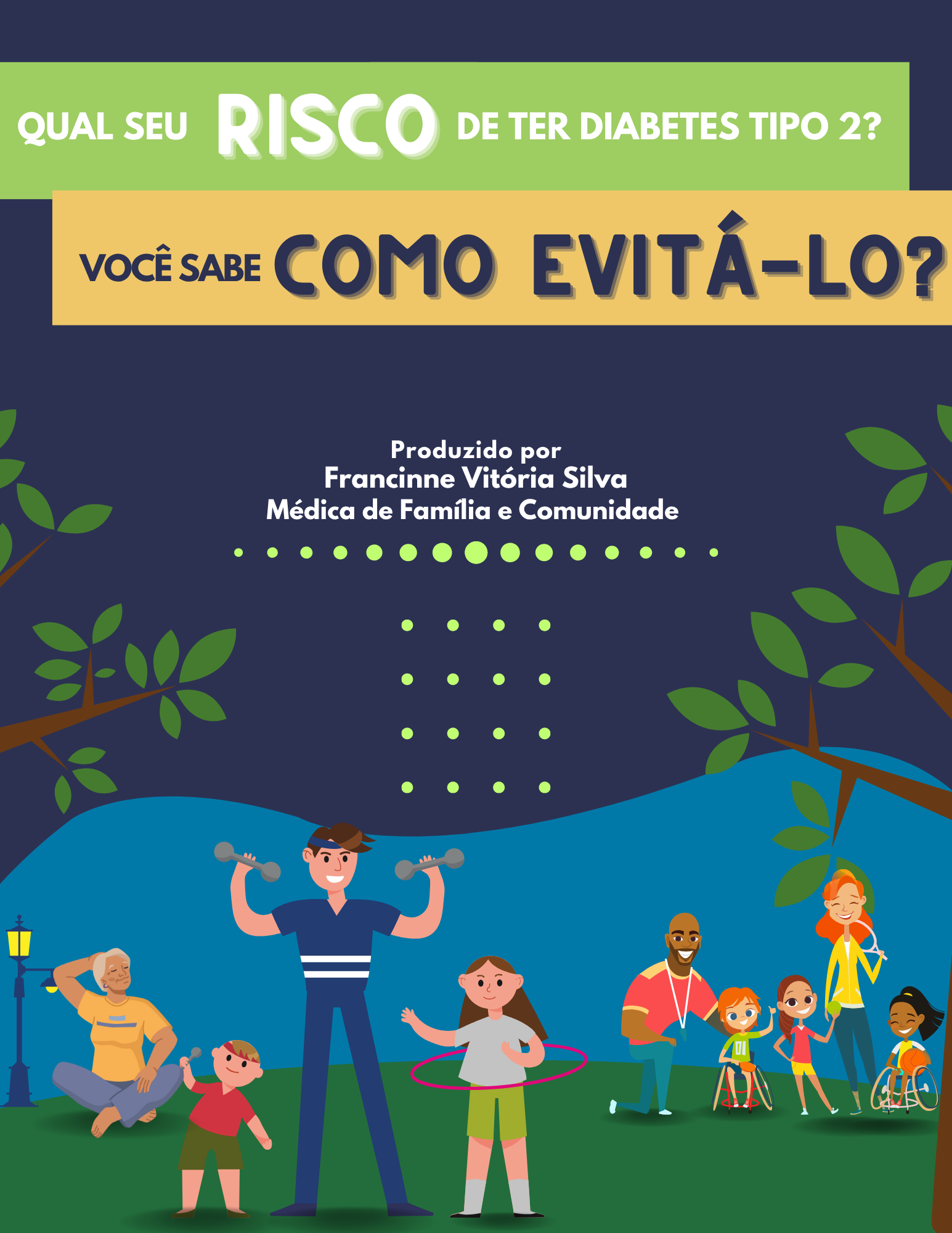 Capa do E-book: Qual Seu Risco de Ter Diabetes Tipo 2?